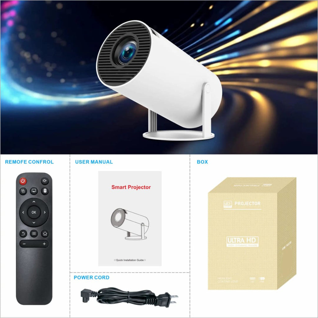 HY300 Pro Mini Projector